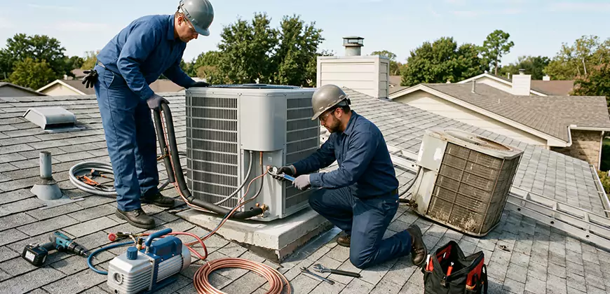 Condensing Unit Installation in Salinas