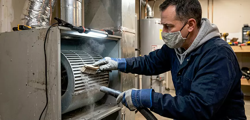 HVAC Blower Compartment Cleaning in Salinas