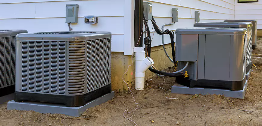 Central Air Condenser Setup in Salinas